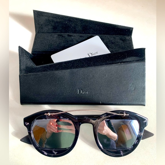 Dior round mirror sunglasses, DiorMania1 - Picture 2 of 9